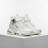 AeroRise High-Top Air Cushion Sneakers – Triple White