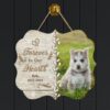 Forever In Our Hearts Custom Wood Sign, Personalized Wooden Name Signs, Memorial Benelux Shaped Wooden Christmas Tree Decor, Wall Art, Wood Wall - Necklacespring