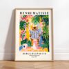 Matisse Inspired Tropical Wall Art Poster – Colorful Modern Art Print for Living Room and Contemporary Home Decor
